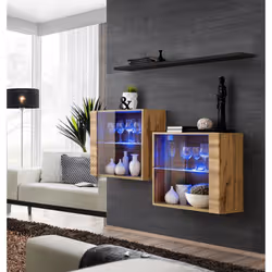 Meublorama AM-SWITCH SB3-WTS SW SB3*3C/34KG Armoire de rangement de salle à manger - Vue supplémentaire 2