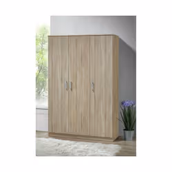 Meublorama PR-BARTIN-TR-WR3D-52D*3C/92KG placard et armoire de chambre à coucher 4 étagères 3 portes(s) - Vue supplémentaire 2