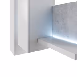 Meublorama DS-HA-BOTA-2484FG04*1C/53KG étagères Panneaux MDF Gris - Vue supplémentaire 6