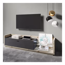 Meublorama DS-HA-TALINA-24AJIC40+LED-25PCBI13*3C/98KG Support TV et centre de divertissement 1 tiroir(s) 1 étagères - Vue supplémentaire 5