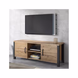 Meublorama DS-HA-OLIN-24ABJC41-*1C/44KG Support TV et centre de divertissement 3 étagères - Vue supplémentaire 2