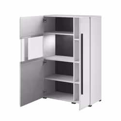 Meublorama DL-HA-TULSA-2497FJ-01-05-40-42+LED-2400AO01X2-*8C/184KG Armoire de rangement de salle à manger - Vue supplémentaire 6