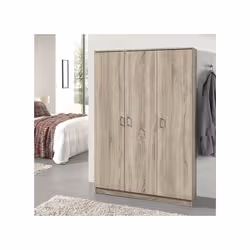 Meublorama DS-RU-RAY-6410-2*2C/79KG placard et armoire de chambre à coucher 5 étagères 3 portes(s) - Vue supplémentaire 2