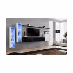 Meublorama AM-SWITCH 11-WS SW 11*7C/89KG Support TV et centre de divertissement 8 étagères - Vue supplémentaire 2