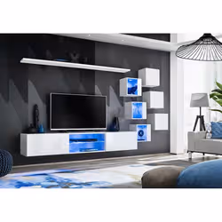 Meublorama AM-SWITCH 21-WW SW 21*9C/72KG Armoire de rangement de salle à manger - Vue supplémentaire 2