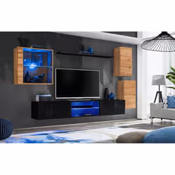 Meublorama AM-SWITCH 23-WTS SW 23*5C/67KG Armoire de rangement de salle à manger - Vue supplémentaire 2