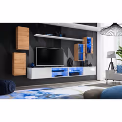 Meublorama AM-SWITCH 25-WTW SW 25*7C/84KG Armoire de rangement de salle à manger - Vue supplémentaire 2