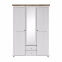 Meublorama DS-HA-EVORA-247DJU19*4C/156KG placard et armoire de chambre à coucher 5 étagères 3 portes(s) - Vue supplémentaire 5