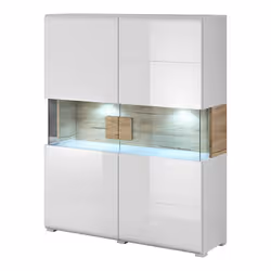 Meublorama DL-HA-TOLEDO-BLC-2494DW-02-05-26-41-42-99+LEDx4*14C/302KG - Vue supplémentaire 2