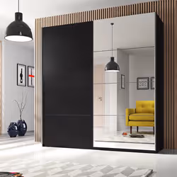 Meublorama DS-HA-BETA-22W01656*4C/166KG placard et armoire de chambre à coucher 5 étagères 2 portes(s) - Vue supplémentaire 2