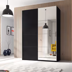 Meublorama HA-BETA-22W01654*4C/125KG placard et armoire de chambre à coucher 5 étagères 2 portes(s) - Vue supplémentaire 5