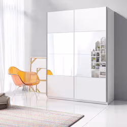 Meublorama HA-BETA-22971655*4C/141KG placard et armoire de chambre à coucher 5 étagères 2 portes(s) - Vue supplémentaire 5