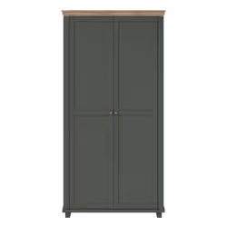 Meublorama HA-EVORA-24ZRJU18*2C/92KG placard et armoire de chambre à coucher 1 étagères 2 portes(s) - Vue supplémentaire 4