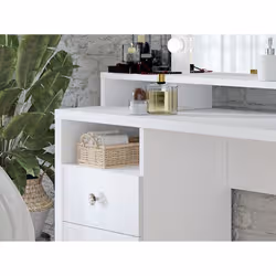 Meublorama HA-DIVA-2497KB49*2C/59KG coiffeuse et ensemble de coiffeuses pour chambre à coucher - Vue supplémentaire 4
