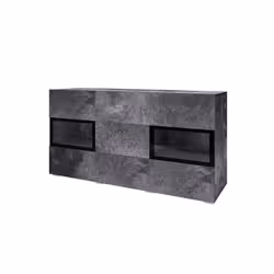 Meublorama DS-HA-BAROS-24B0BM10-26-99+LED-23000002-X2*8C/148KG Armoire de rangement de salle à manger - Vue supplémentaire 3