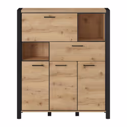 Meublorama DS-HA-AKTIV-24TWLK46+LED-25MTBI51*4C/88KG buffet de salle à manger 4 portes(s) - Vue supplémentaire 6