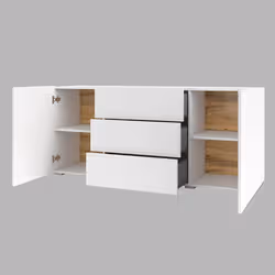 Meublorama DL-HA-AVA-249NLM05-07-26-40*5C/112KG Armoire de rangement de salle à manger - Vue supplémentaire 6