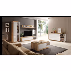 Meublorama HA-SINTRA-24BSKS02*1C/24KG étagères Panneaux MDF Marron - Vue supplémentaire 4