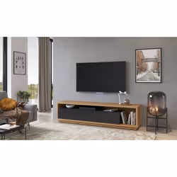 Meublorama HA-CELINE-24N2LR40*2C/82KG Support TV et centre de divertissement 3 tiroir(s) - Vue supplémentaire 5