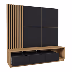 Meublorama DL-HA-CELINE-09-24N2LR03-04-40*4C/130KG Support TV et centre de divertissement 3 tiroir(s) - Vue supplémentaire 6