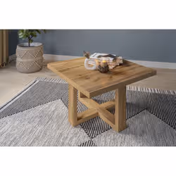 Meublorama DS-HA-EKO-24N0MJ98*1C/23KG Table à café, latérale et de salon Forme carrée - Vue supplémentaire 3