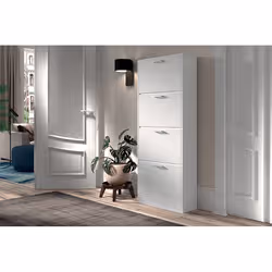 Meublorama RU-CARINI-5203-1*1C/31KG Organisateur pour chaussures Blanc - Vue supplémentaire 4