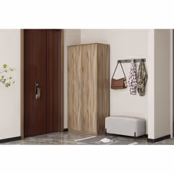 Meublorama RU-MIKE-5220-2*2C/57KG Organisateur pour chaussures Marron - Vue supplémentaire 2