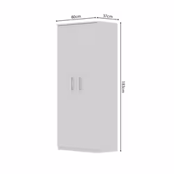 Meublorama RU-MIKE-5220-1*2C/57KG Organisateur pour chaussures Blanc - Vue supplémentaire 6