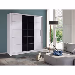Meublorama MK-BARI-B4-U11400/U11400-XII-B-*4C/175KG placard et armoire de chambre à coucher 8 étagères 2 portes(s) - Vue supplémentaire 2