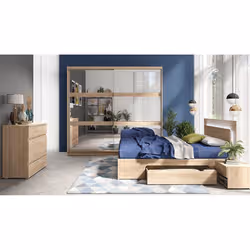 Meublorama MK-FINO-F1-R20128/R20128-52-B+SOM180*4C/99KG lit - Vue supplémentaire 4