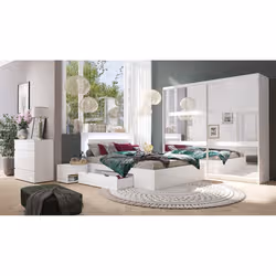 Meublorama MK-FINO-F1-W10200/W10200-50-B+SOM140*4C/99KG lit - Vue supplémentaire 2