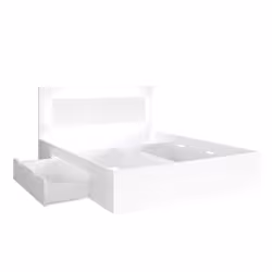 Meublorama MK-FINO-F1-W10200/W10200-52-B+SOM180*4C/99KG lit - Vue supplémentaire 2