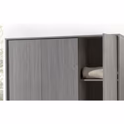 Meublorama RU-RAY-6310-5*2C/82,7KG placard et armoire de chambre à coucher 4 étagères 3 portes(s) - Vue supplémentaire 6