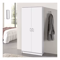 Meublorama RU-RAY-6405-1*1C/54KG placard et armoire de chambre à coucher 4 étagères 2 portes(s) - Vue supplémentaire 2