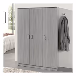 Meublorama RU-RAY-6410-5*2C/78,2KG placard et armoire de chambre à coucher 8 étagères 3 portes(s) - Vue supplémentaire 2