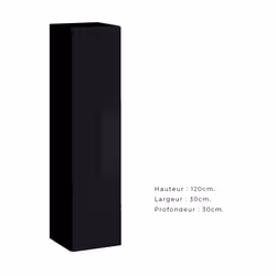 Meublorama AM-SWITCH-ZZ SW SW 2*1C/17KG étagères Panneaux MDF Noir - Vue supplémentaire 5