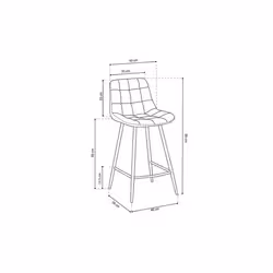 Meublorama RU-JUTA-5540-9*1C/5,7KG fauteuil - Vue supplémentaire 4