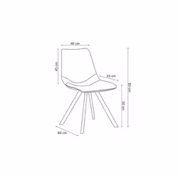 Meublorama RU-EMMA-9602-2*1C/8KG fauteuil - Vue supplémentaire 3