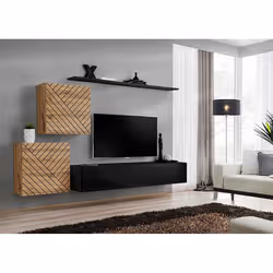 Meublorama AM-SWITCH 5-WTSL SW 5*4C/66KG Armoire de rangement de salle à manger - Vue supplémentaire 2