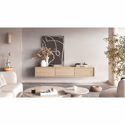 Meublorama HA-FRIDA-24DOMT38*2C/34KG Support TV et centre de divertissement - Vue supplémentaire 4