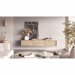 Meublorama HA-FRIDA-24DOMT39*2C/38KG Support TV et centre de divertissement 2 tiroir(s) - Vue supplémentaire 5