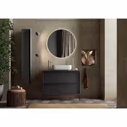 Meublorama MI-STEEL-438986-T79*2C/38KG miroir de salle de bain et armoire de rangement pour évier - Vue supplémentaire 2