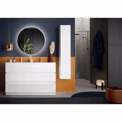 Meublorama MI-START-439013-T120*2C/66KG miroir de salle de bain et armoire de rangement pour évier - Vue supplémentaire 3