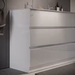 Meublorama MI-START-439013-T120*2C/66KG miroir de salle de bain et armoire de rangement pour évier - Vue supplémentaire 5