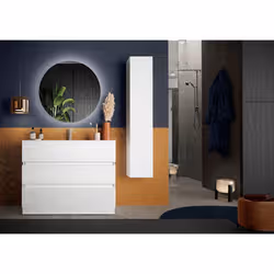 Meublorama MI-START-439013-T80*2C/44KG miroir de salle de bain et armoire de rangement pour évier - Vue supplémentaire 2