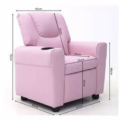 Meublorama RU-RENÉE-4400-5*1C/10KG Fauteuil massant électrique Rose - Vue supplémentaire 3