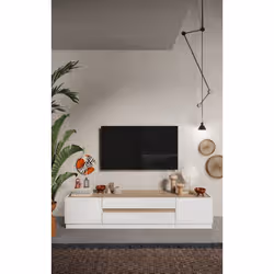 Meublorama MI-FANTASY-209010-02K*1C/42KG Support TV et centre de divertissement 2 tiroir(s) - Vue supplémentaire 4
