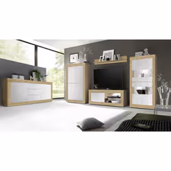 Meublorama MI-BASIC-202415-01BN*1C/30KG Support TV et centre de divertissement - Vue supplémentaire 2