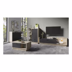 Meublorama DS-HA-TALINA-24AJIC40*2C/98KG Support TV et centre de divertissement 1 tiroir(s) 1 étagères - Vue supplémentaire 6