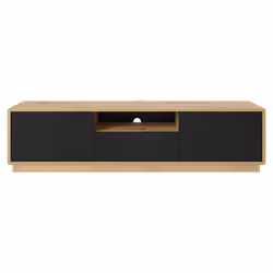 Meublorama HA-ASTON-24TWLH39*2C/52KG Support TV et centre de divertissement 1 tiroir(s) 2 étagères - Vue supplémentaire 5